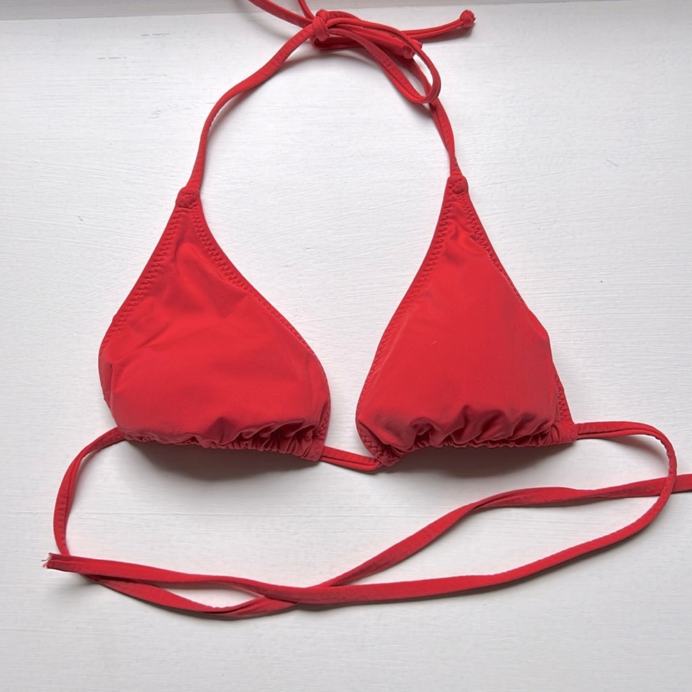Becca triangle bikini top
